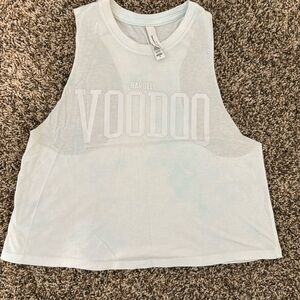 Voodoo Muscle Tank Crop Top